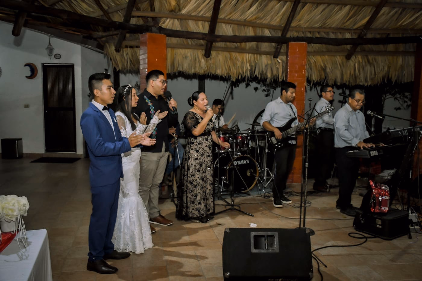 Banda en vivo en boda, ambiente del evento
